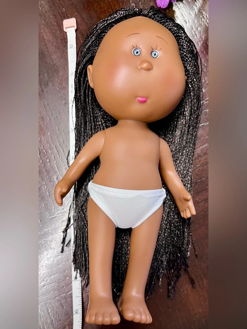 NWT-Mia 9”, 23 cm, 1/8 Scale Potato Doll with Accessories